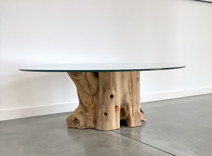 Mesa de café de resina