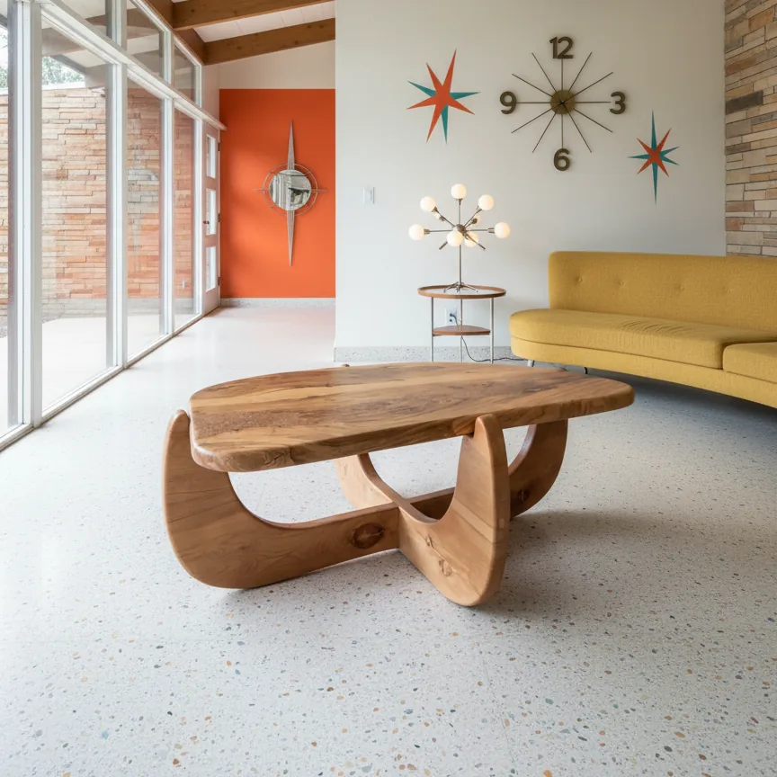 Mesa baja en olivo - PH Contemporany Design